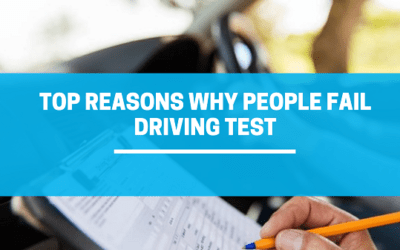 Top Reasons Why People Fail Driving Test